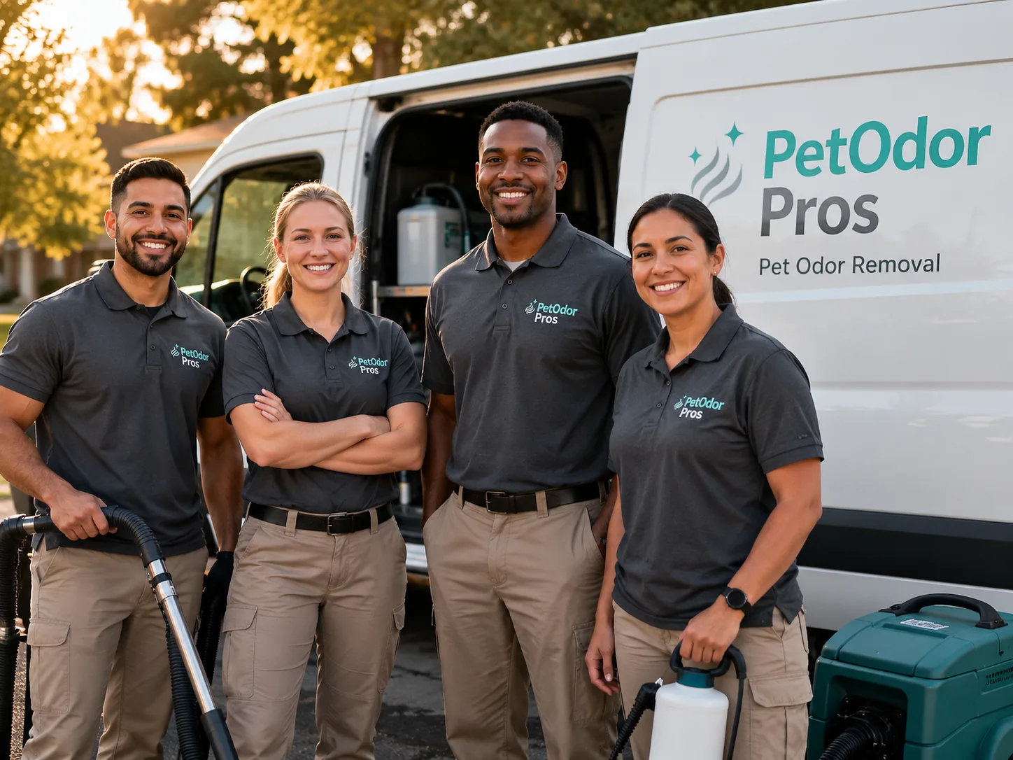 Pet Odor Removal team serving Essex, CA
